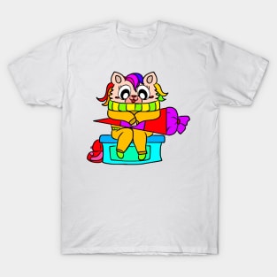 School start of school children school bag T-Shirt